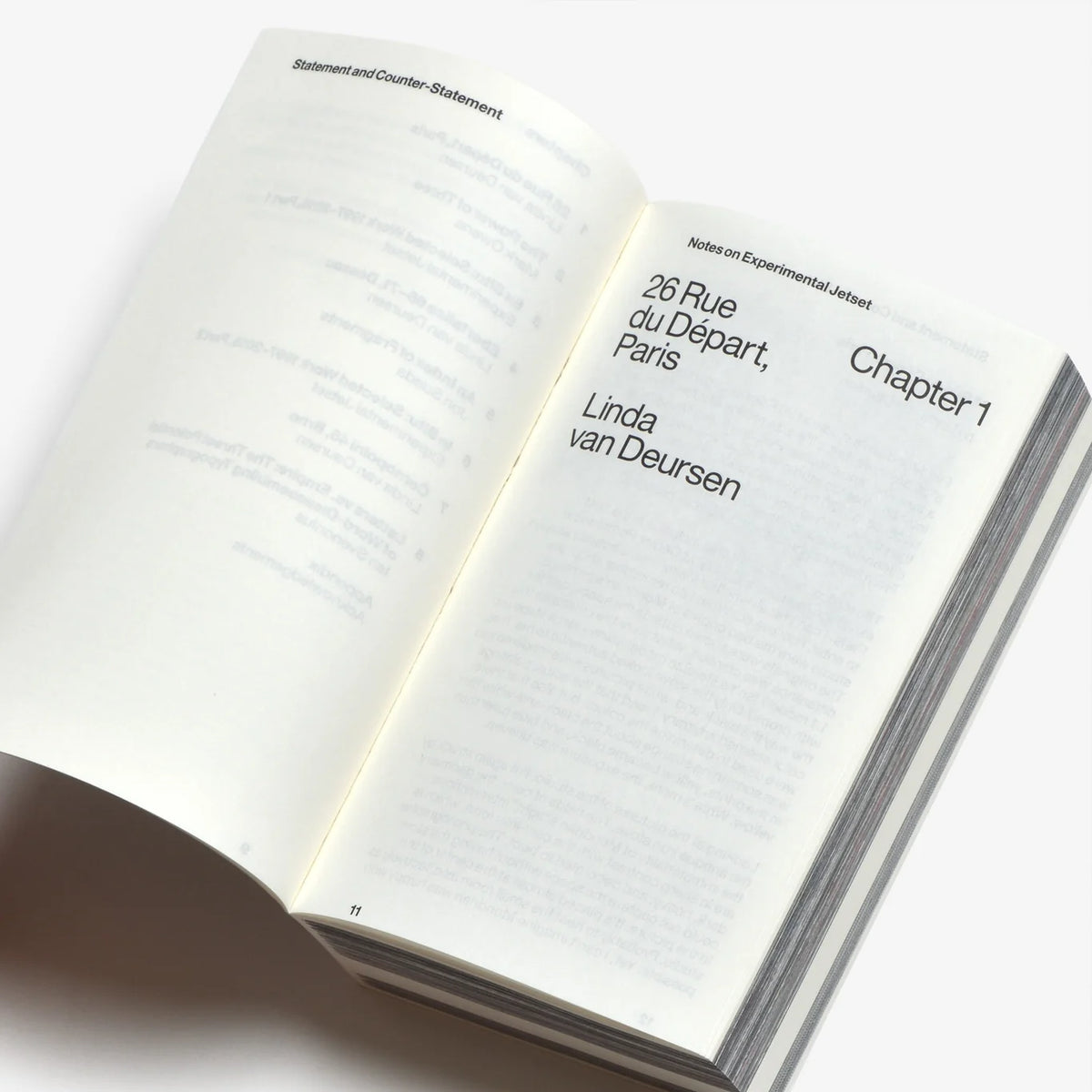 Statement and Counter-Statement (Notes on Experimental Jetset / Vol. 1)
